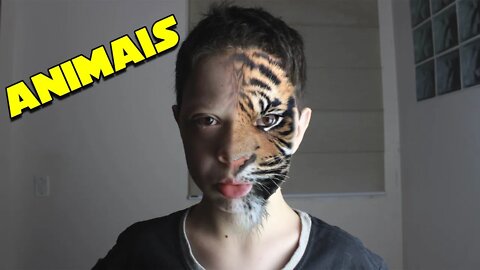 Se transforme em um animal com photoshop | cinebob | mostra de vídeos