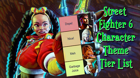 Street Fighter 6 Character Theme Tier List
