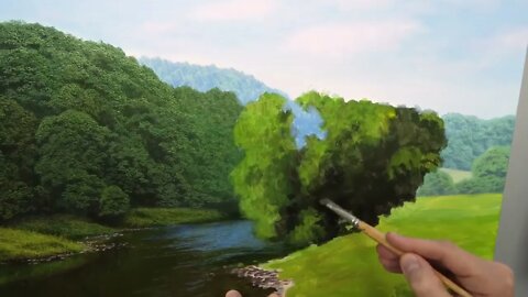 Painting Large Foreground Trees