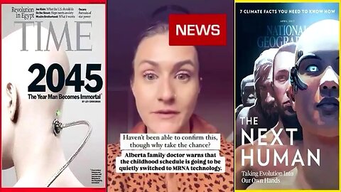Doctor Warns the Childhood Schedule Is Going to Be Quietly Switched to Transhuman/Mind-Control Tech