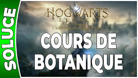 Hogwarts Legacy : l'Héritage de Poudlard - COURS DE BOTANIQUE - Quête 07 - [FR PS5]