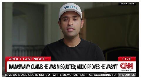 Exposing Vivek Ramaswamy's LIE on CNN, about 9/11 quote (forget Conspiracy VS Context)