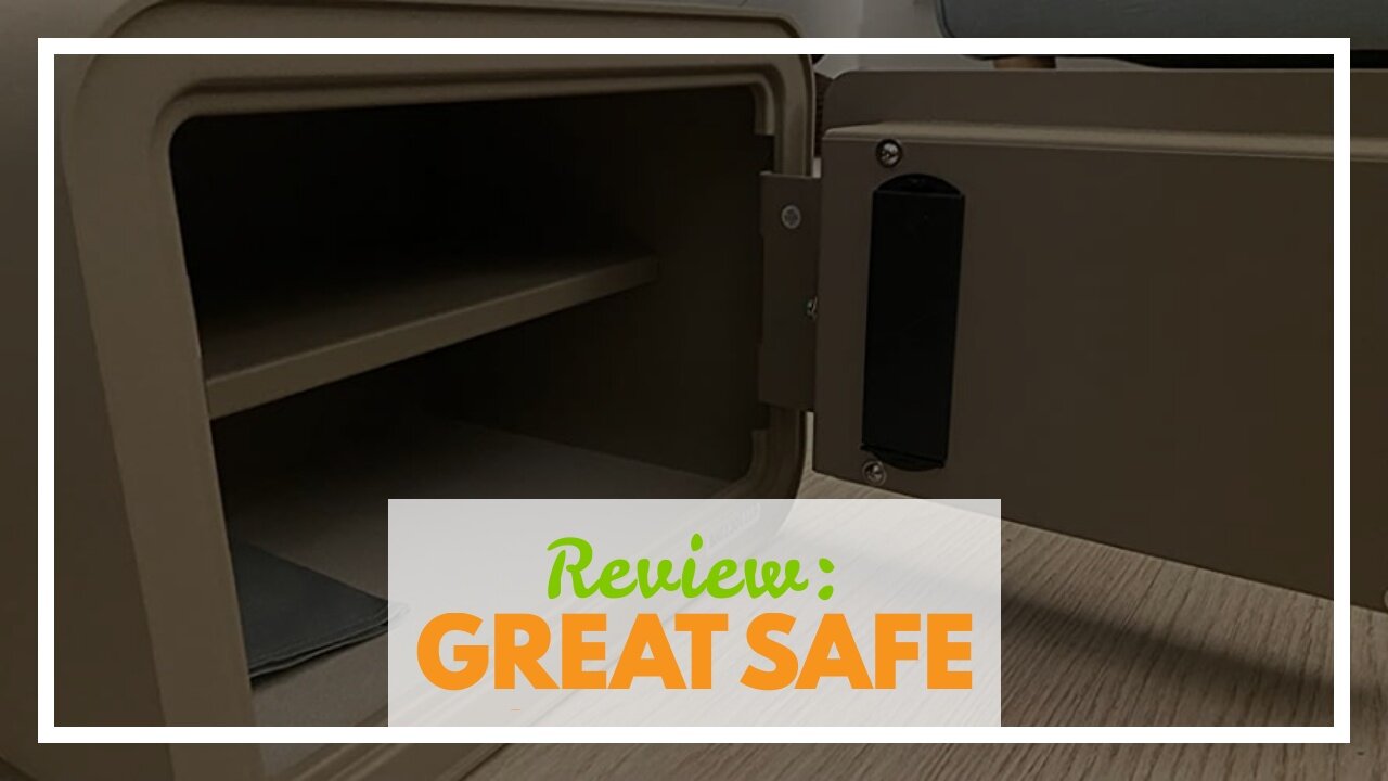 Review: ISLANDSAFE Digital Fireproof Small Safe caja fuerte Security Money Safes Electronic Loc...