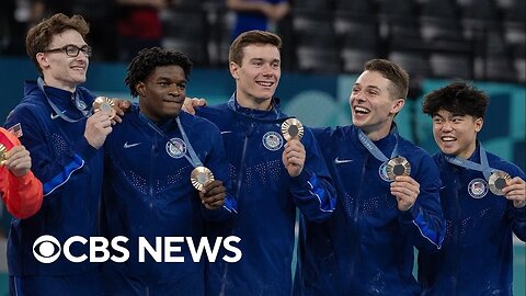 U.S. men's gymnastics wins first Olympic medal since 2008