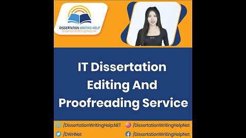 IT Dissertation Editing And Proofreading Service