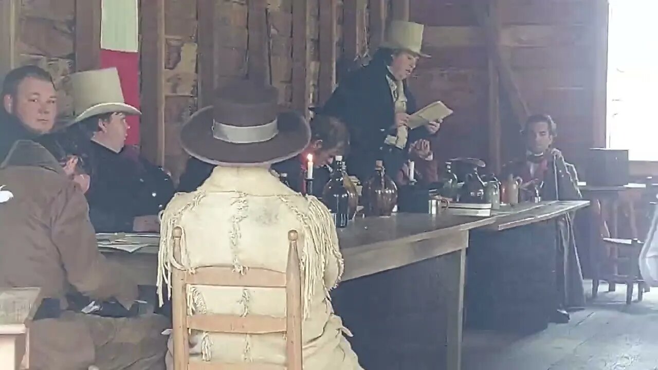 Re-creating Signing of Texas Declaration