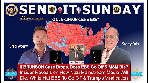 ⚡️SEND IT SUNDAY⚡️Insider reveals on When EBS Hits, Brunson Case, Death blow to MSM For Good & More