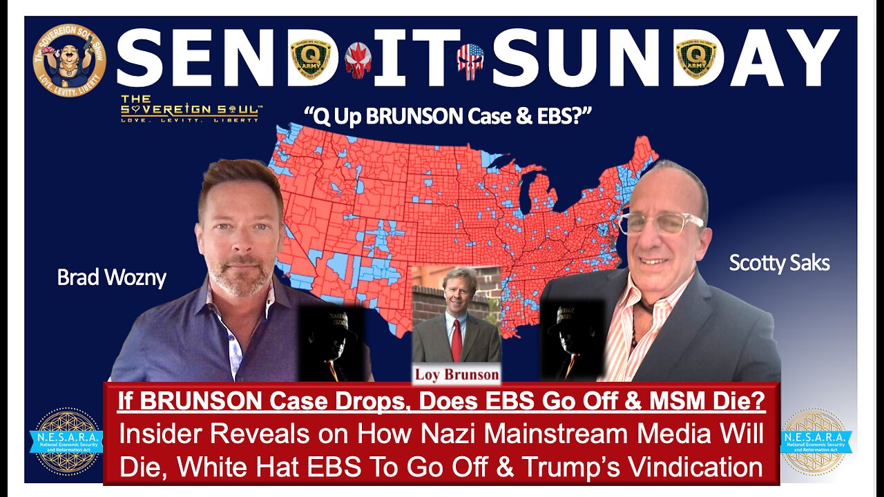 ⚡️SEND IT SUNDAY⚡️Insider reveals on When EBS Hits, Brunson Case, Death blow to MSM For Good & More