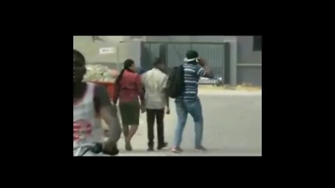 Funny pranks reaction.