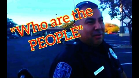 CHAFFED COPS CONSTITUTIONAL CONFUSION CAPTURED CONTINUELESLY as PEOPLE'S BIG DICTION LAYS it DOWN 🙊