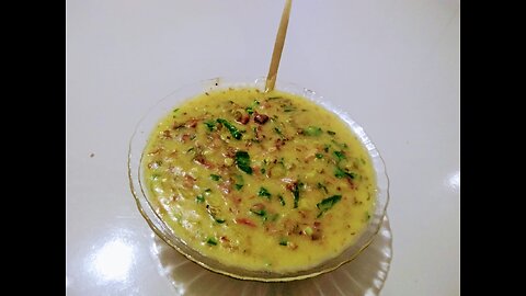 cornmeal soup with dried meat, cabbage in pressure cooker