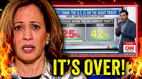 IT'S OVER! CNN ADMITS Kamala Is TOAST!!!