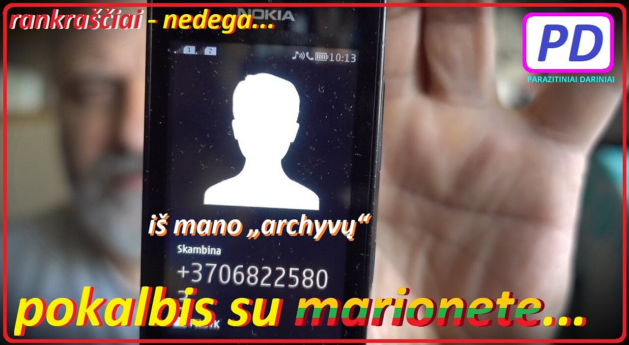 Pokalbis su marionete... (PARAZITINIAI DARINIAI)