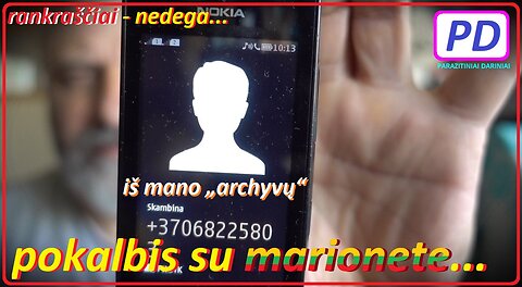 Pokalbis su marionete... (PARAZITINIAI DARINIAI)