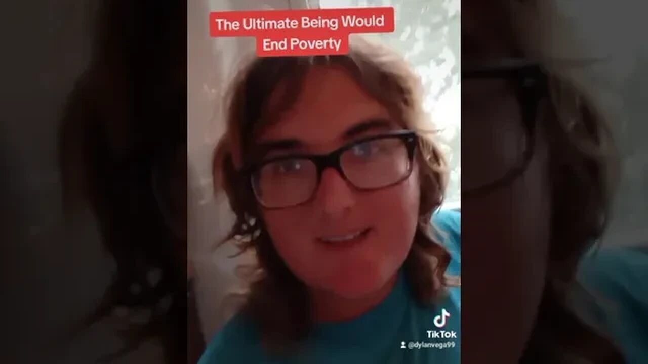 The Ultimate Being Would End Poverty