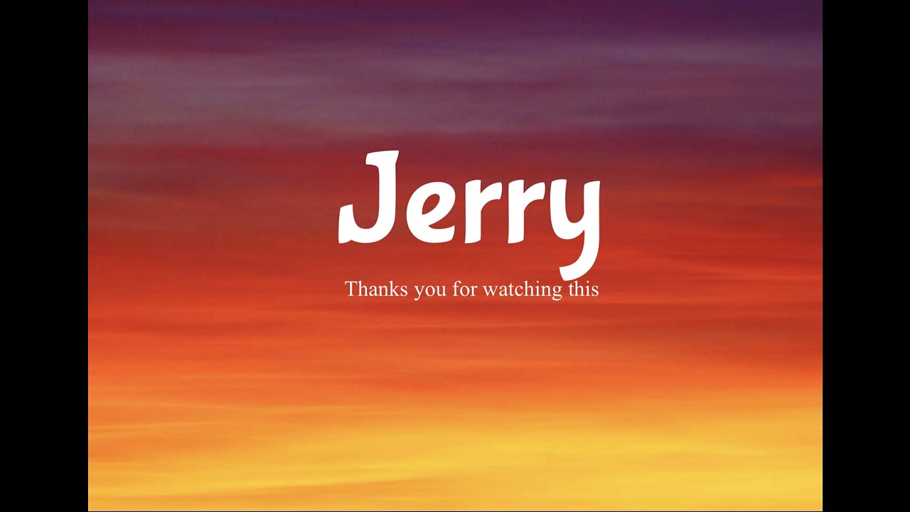Jerry likes to eat