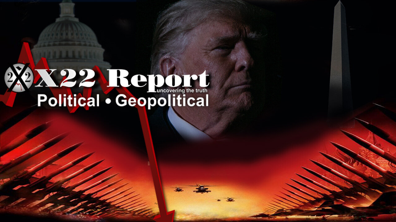 X22 Report - Ep. 3455b - [DS] Prepares Iranian Narrative, Trump Hints At Change Of Batter