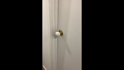 I forgot to knock