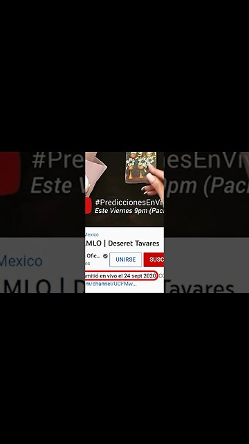 TBT Prediccion Cumplida 42 Estudiantes Desaparecidos | Deseret Tavares #shorts #mexico