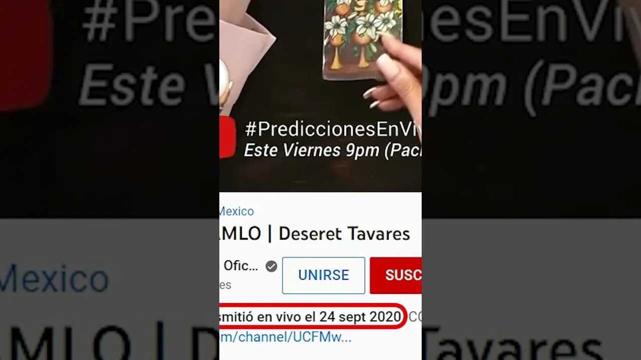 TBT Prediccion Cumplida 42 Estudiantes Desaparecidos | Deseret Tavares #shorts #mexico