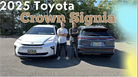 All New 2025 TOYOTA CROWN SIGNIA XLE