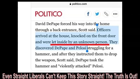 Dispatch Tape Audio! Pelosi Attack Looks To Be A Threesome Triangle! Unknown Person Opens Door?
