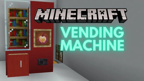Minecraft: Vending Machine Idea