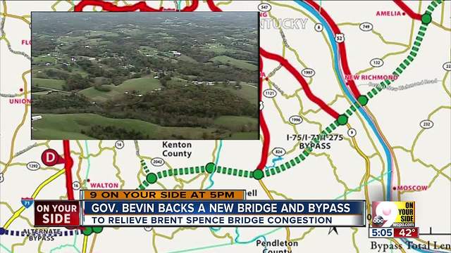 Cincy Eastern Bypass picks up support from Kentucky Gov. Matt Bevin