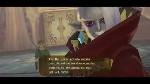 Zelda Skyward Sword HD - Skyview Temple Boss | Demon Lord Ghirahim