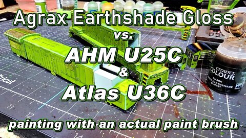 Agrax Earthshade vs. AHM U25C and Atlas U36C