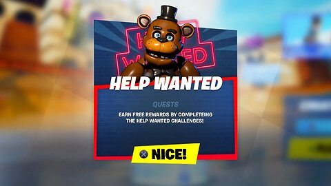 FORTNITE X FNAF UPDATE (Event)