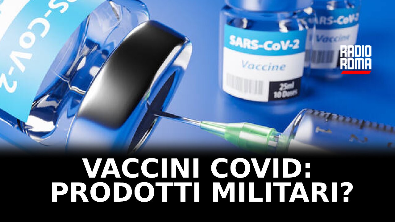 Vaccini Covid sono farmaci prodotti dall'esercito USA - Camelot con Andrea Oddo
