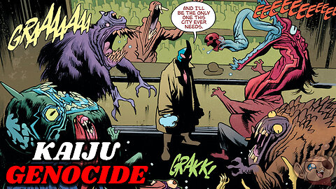 Ultramega Goes on a Crusade Against the Kaiju