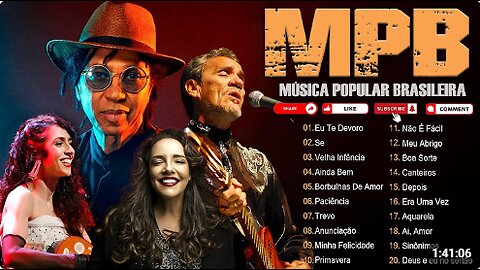 Acoustic MPB for Barzinho - Brazilian Popular Music - Djavan, Marisa Monte, Alceu Valenca