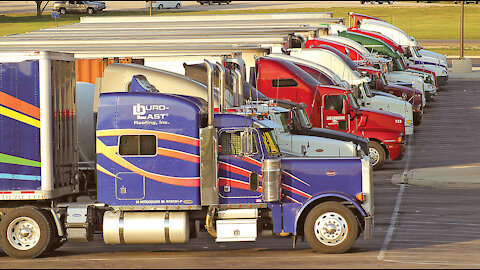 37% of US trucker drivers not only said NO but HELL NO to Brandon’s vaxxine mandate