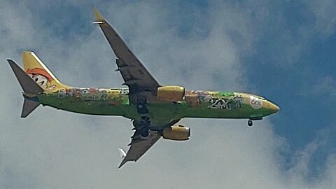 Boeing 737-800 PR-GUJ coming from Brasília to Fortaleza