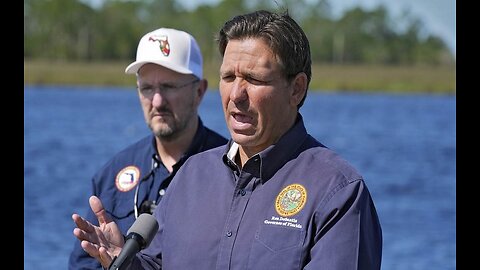 SEE Ron DeSantis Drops a Reporter for Leading Question About Hurricane Milton