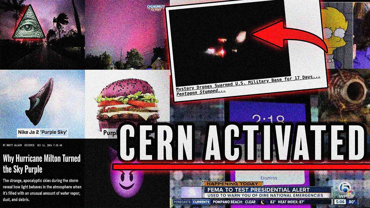 Why is Everything Turning Purple? [ CERN PORTALS ACTIVATED! ]