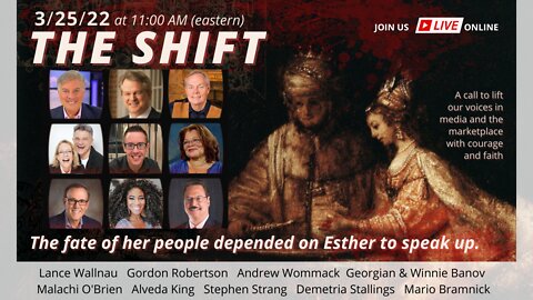Get ready for The Shift LIVE CALL, Friday 3/25 at 11 am eastern