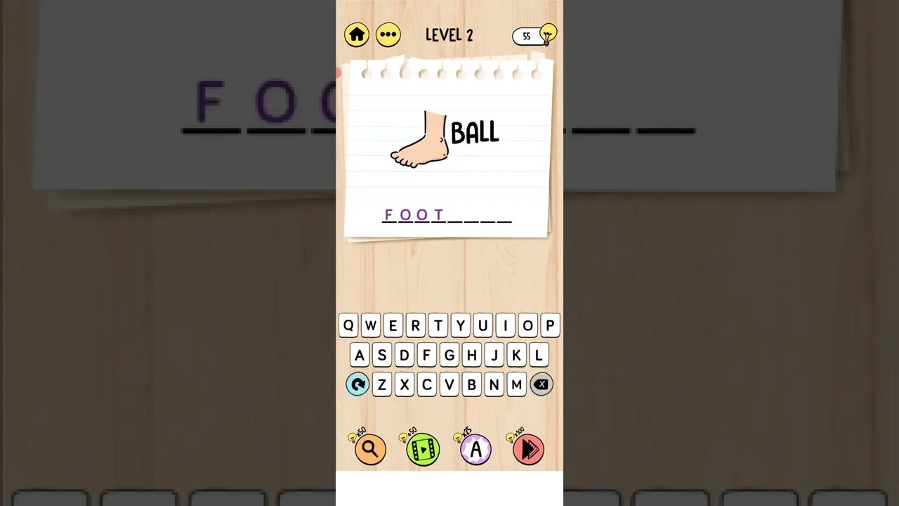 Brain Test Tricky Words Level 2
