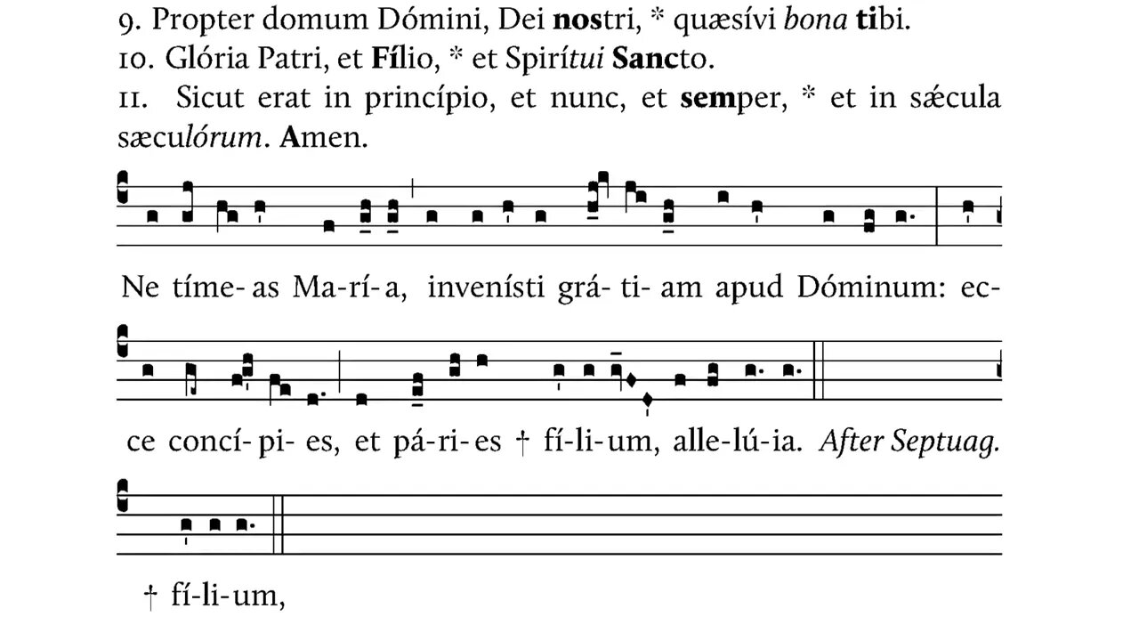 Little Office Vespers in Advent (Office 2) Gregorian Chant