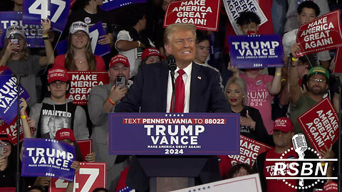 FULL SPEECH: President Trump ​H​olds a Rally in ​R​eading, PA - 10/9/24