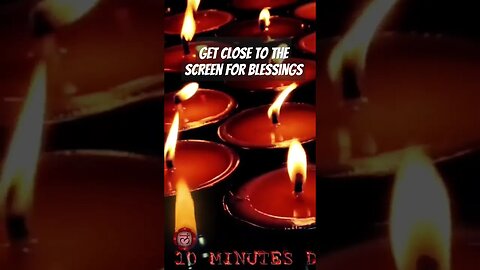 get close to the screen for a blessing #relaxingsounds