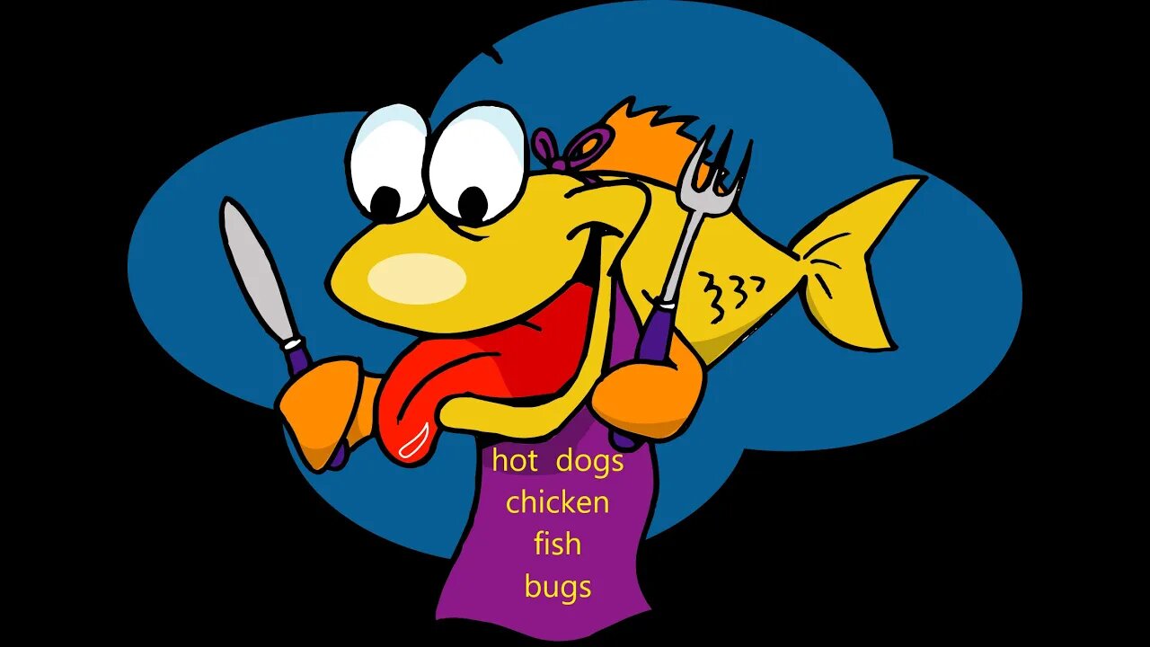 THE FOOD CHAIN: HOT DOGS, CHICKEN, FISH, BUGS