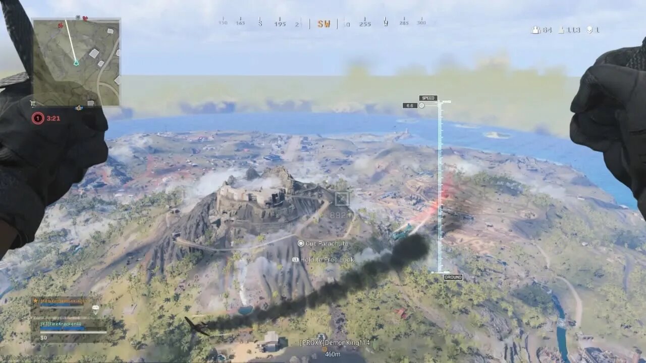 Warzone figher plane dogfight