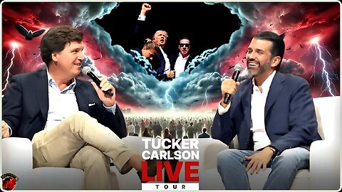 TUCKER CARLSON & DONALD TRUMP JR. 🇺🇸 Threats To His Father's Life & Plans To Fight Corruption