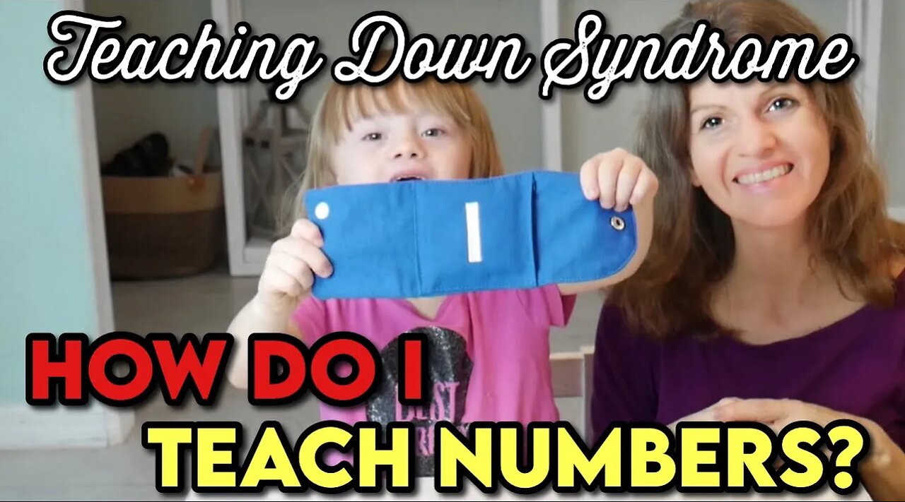 ** REAL & RAW** Teaching Down Syndrome Preschool Math || Using Handwriting Without Tears