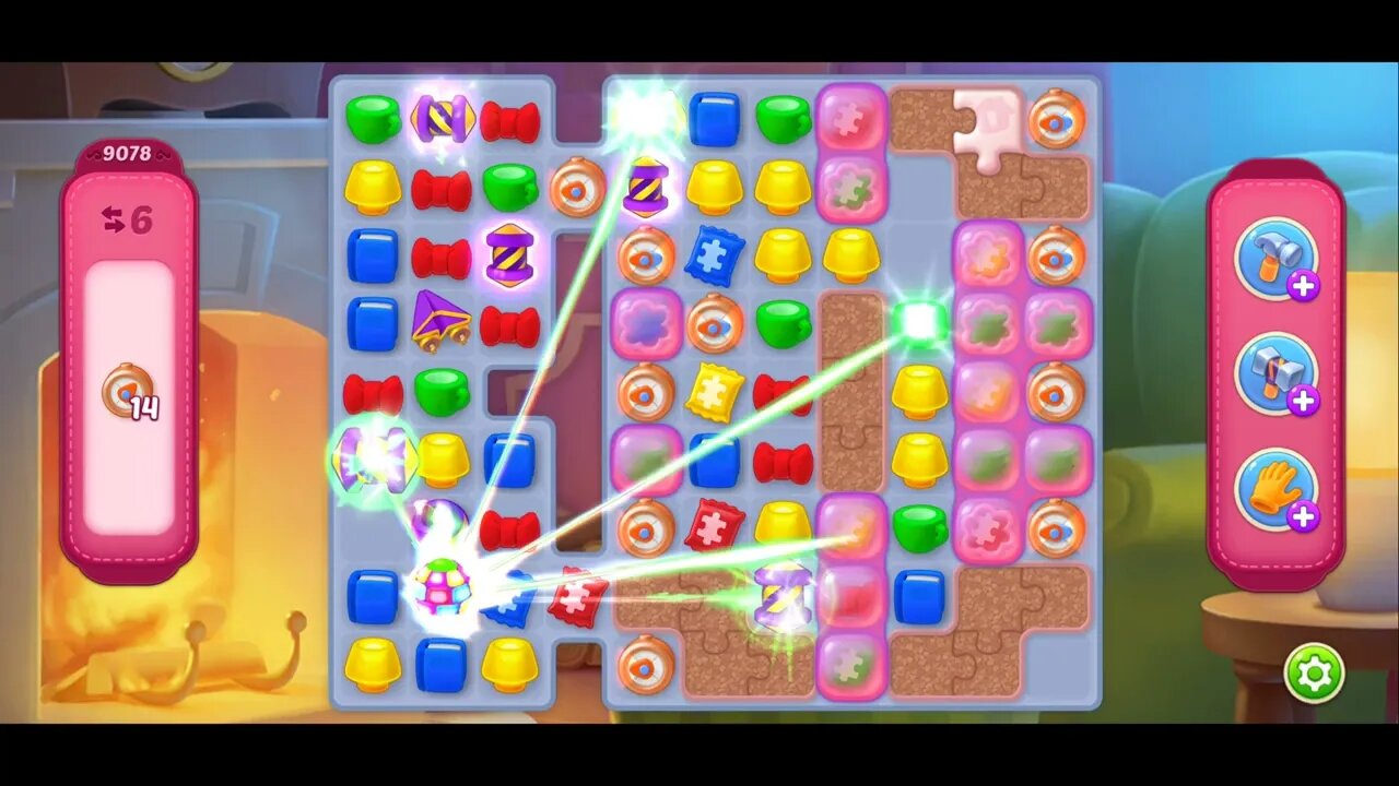 Playrix Homescapes Gameplay Walkthrough Level 9078