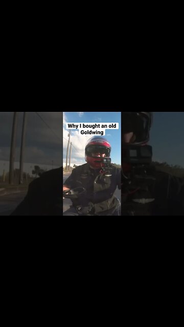 This is why I bought my vintage Goldwing. Check out the full video on my channel.