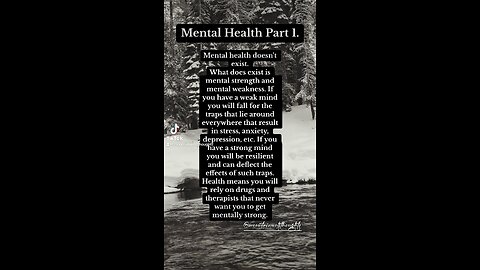 Mental Health Myth